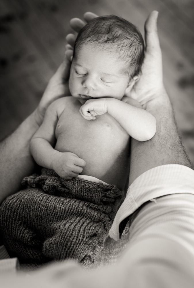 Newborn Fotos im Fotostudio
